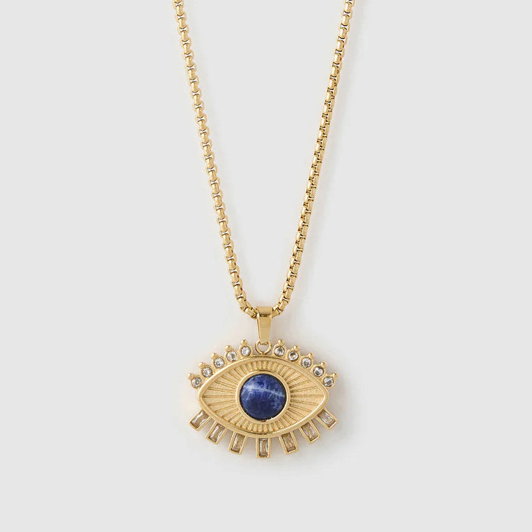 Zen Gold Necklace by Arms of Eve