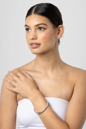 Erika Bangle by Liberte - Silver