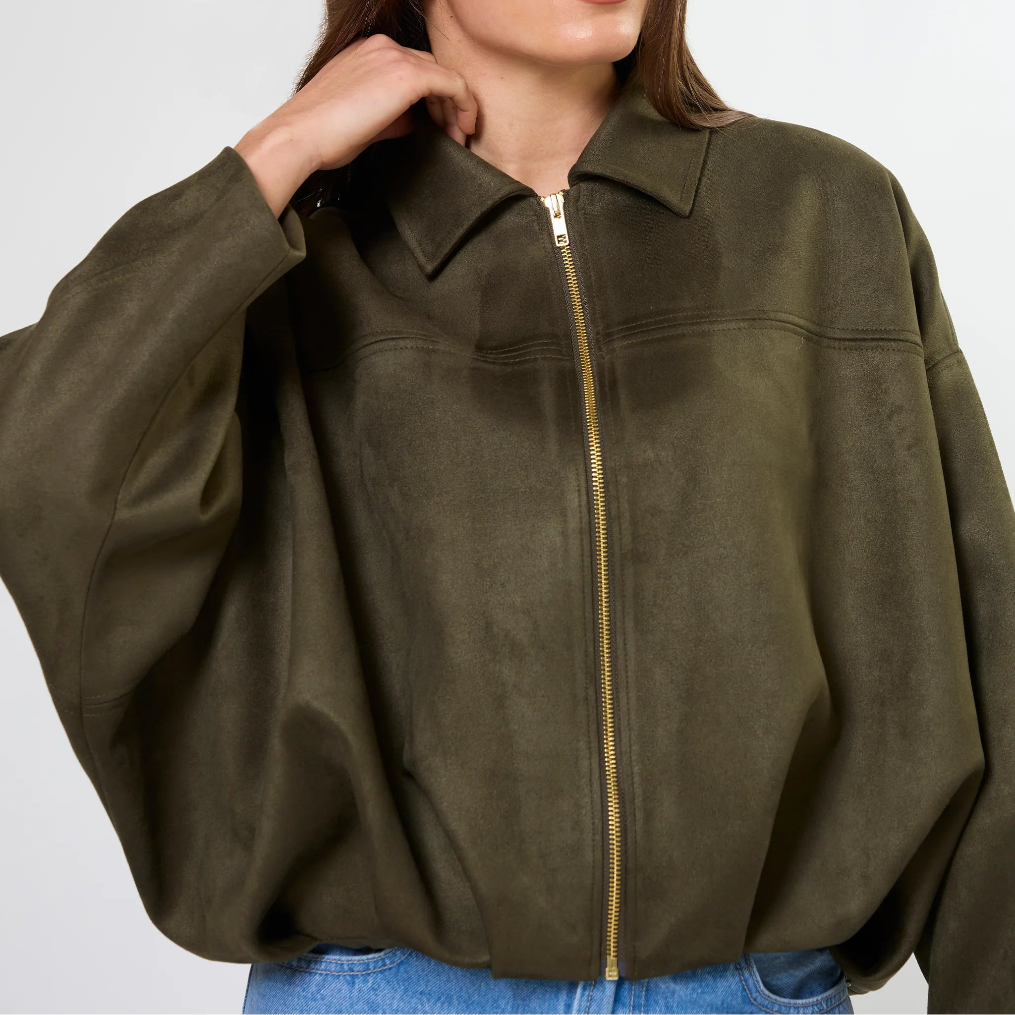 Gerri Jacket by Stella + Gemma - kale