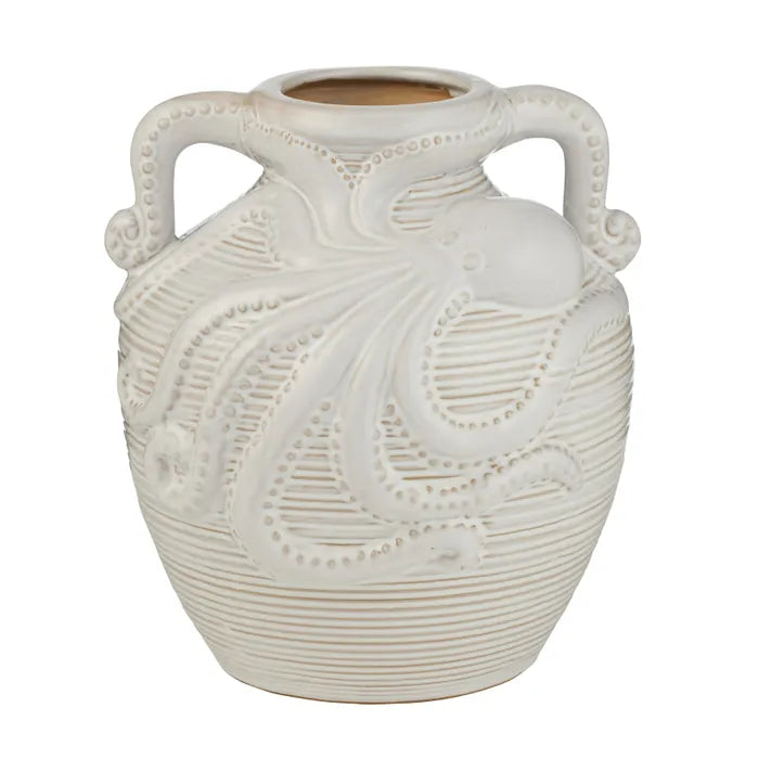 Octopussy Ceramic Vase by Coast to Coast - Natural