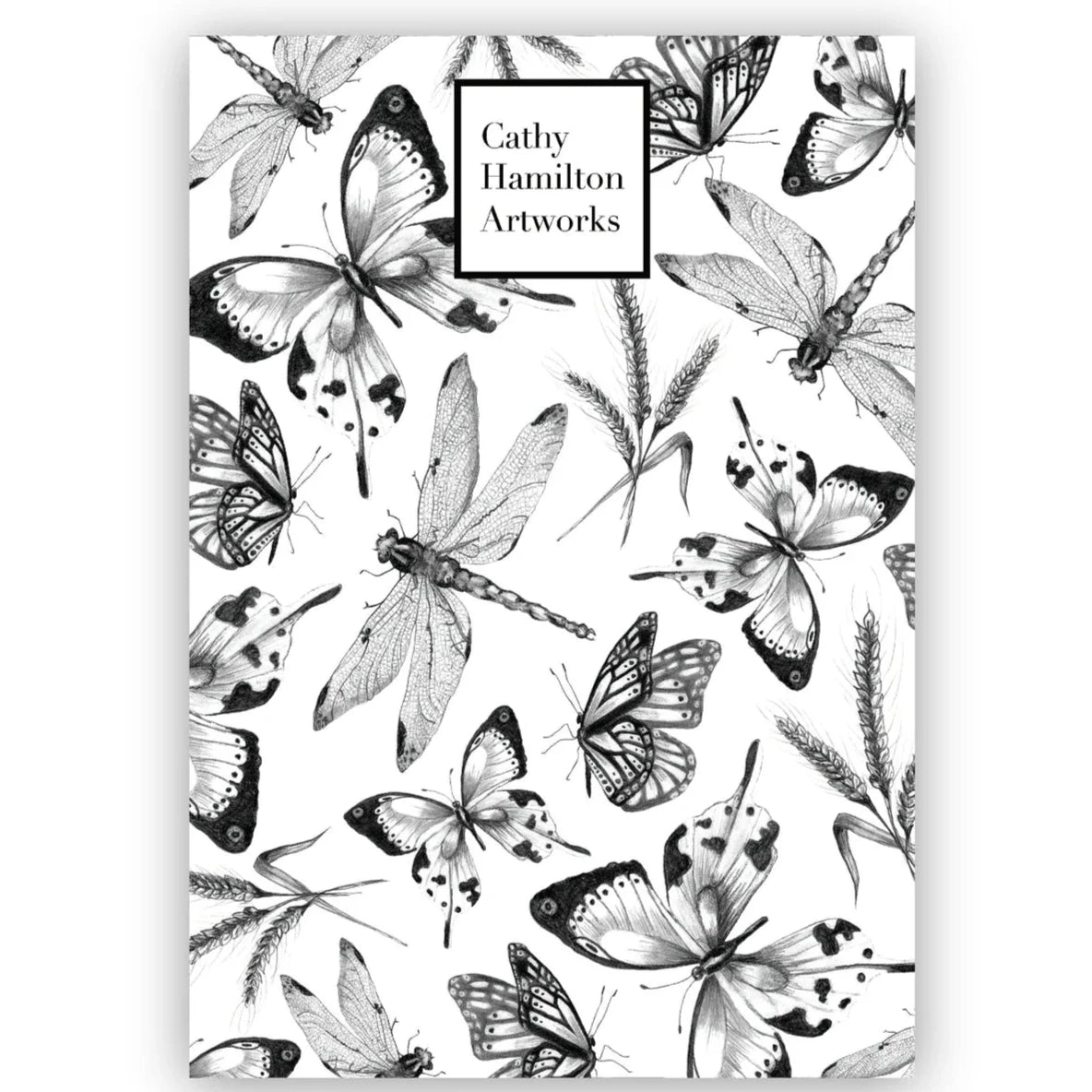 In the Fields A6 Notepad by Cathy Hamilton Artworks