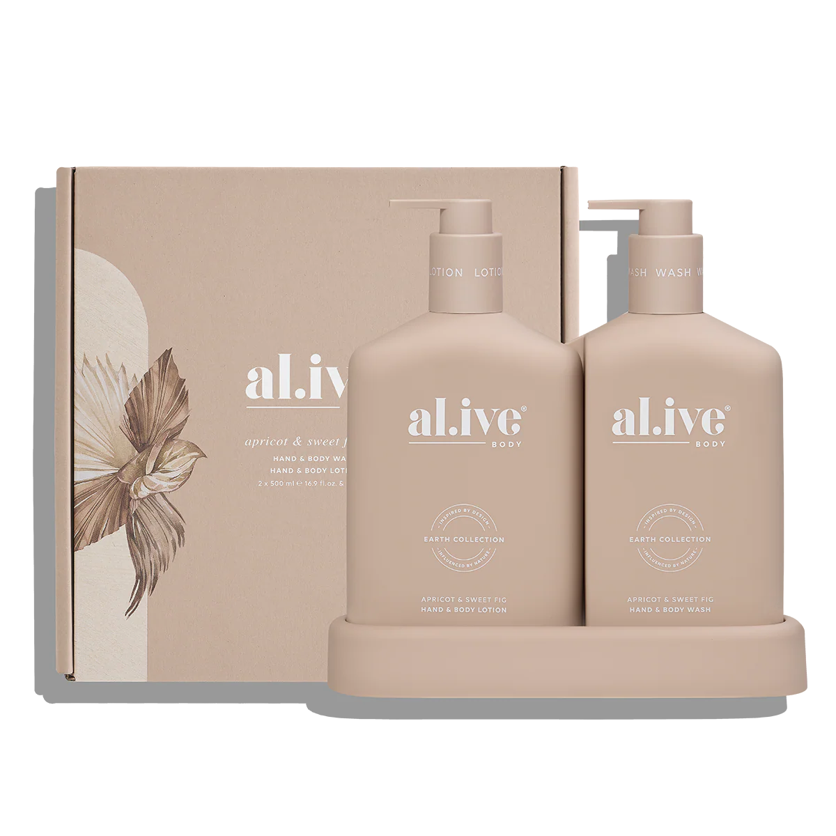 Apricot & Fig bathroom duo by Al.ive