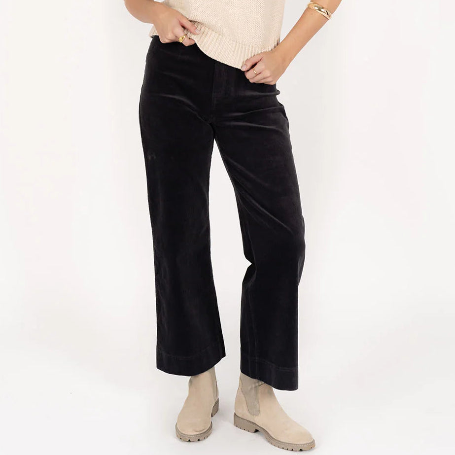 Fleetwood cord pant by Humidity - Khaki and Ink