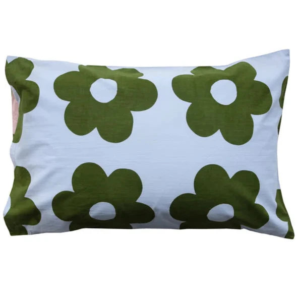 Flowerbed Standard Pillowcase Set by Mosey Me