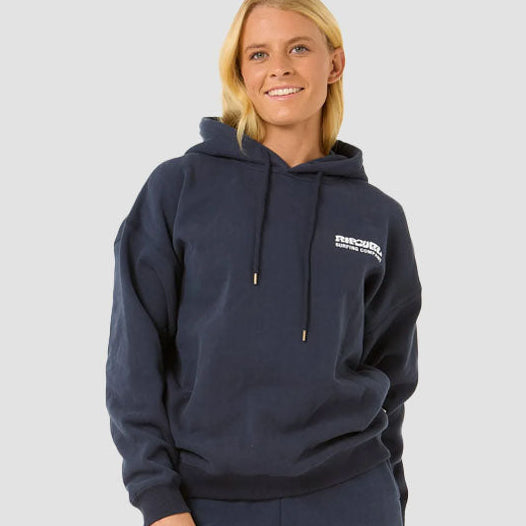 Surf Puff Heritage Hood by Rip Curl - Deep Red