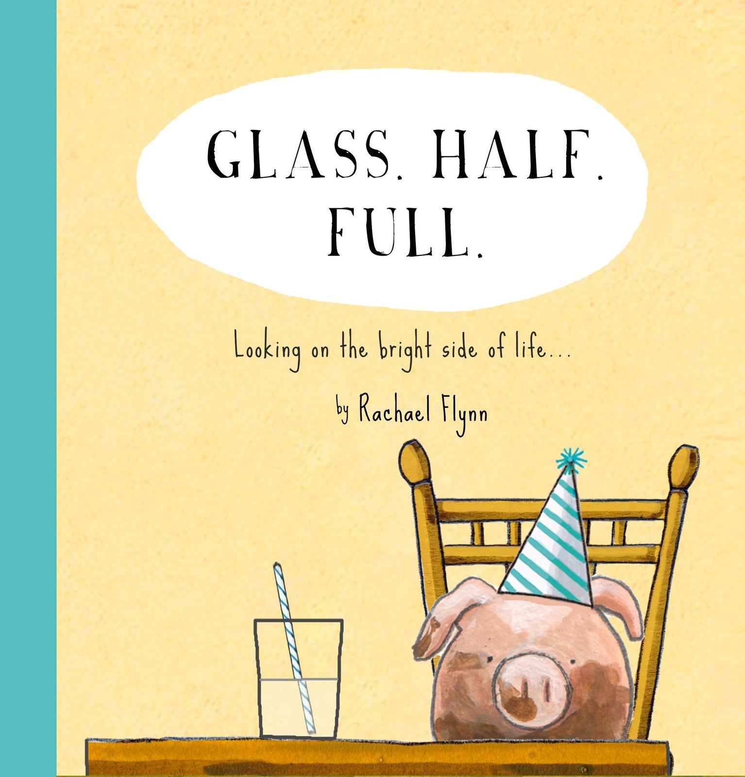 Glass half full Hardcover book by Red Tractor Designs