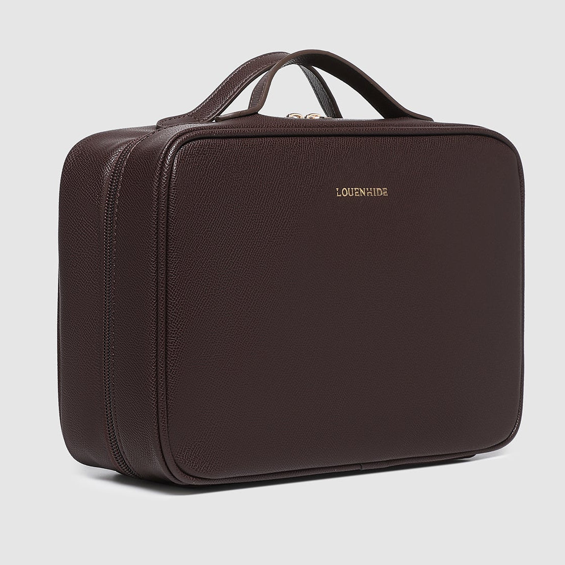 Georgie Cosmetic Case - Chocolate by Louenhide