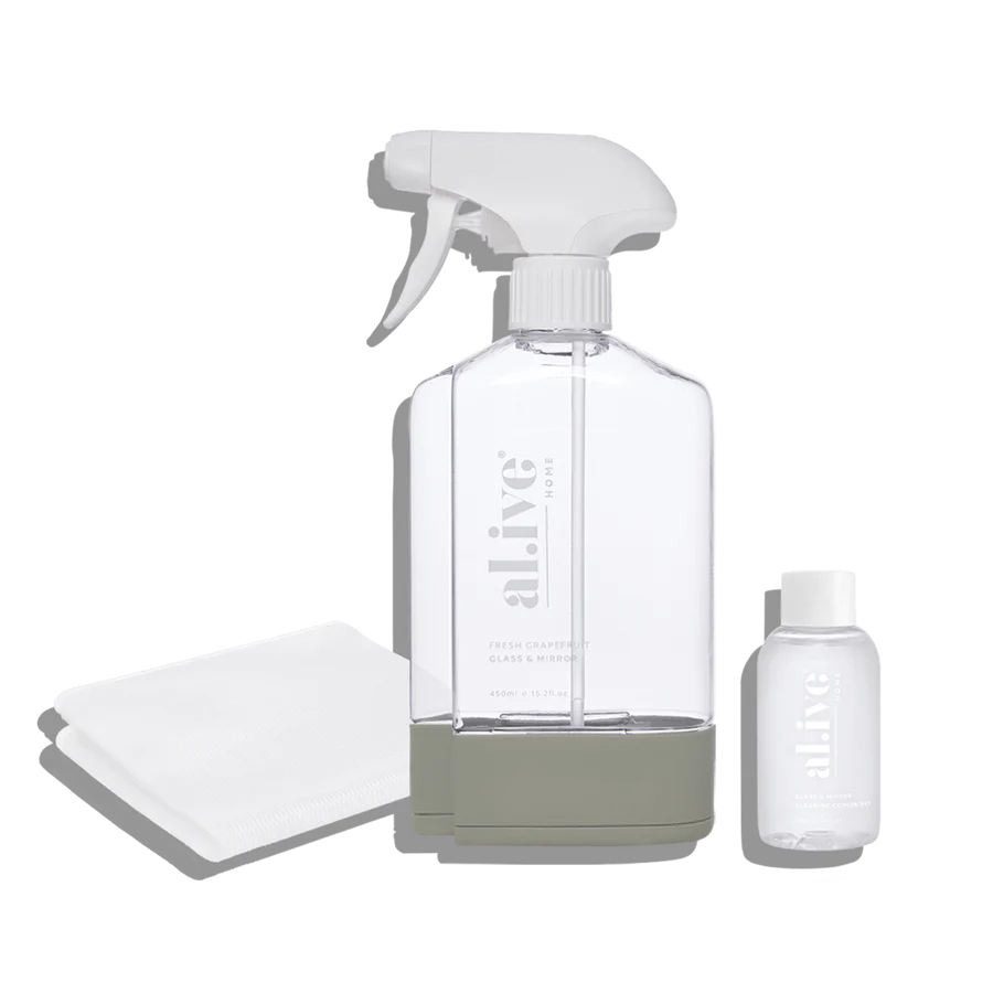 Al.ive Glass & Mirror Cleaning Kit
