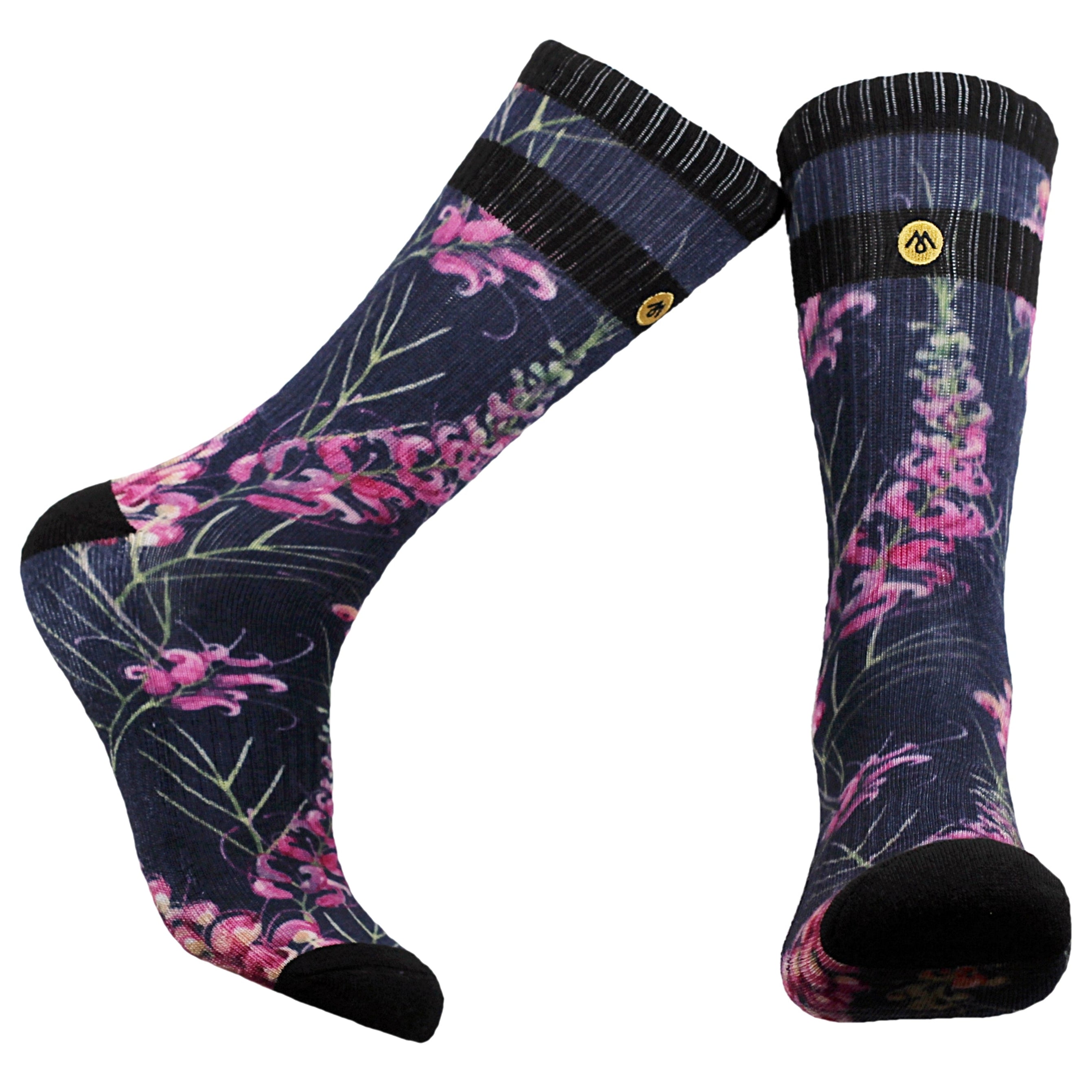 Grevillea Socks by Mennie