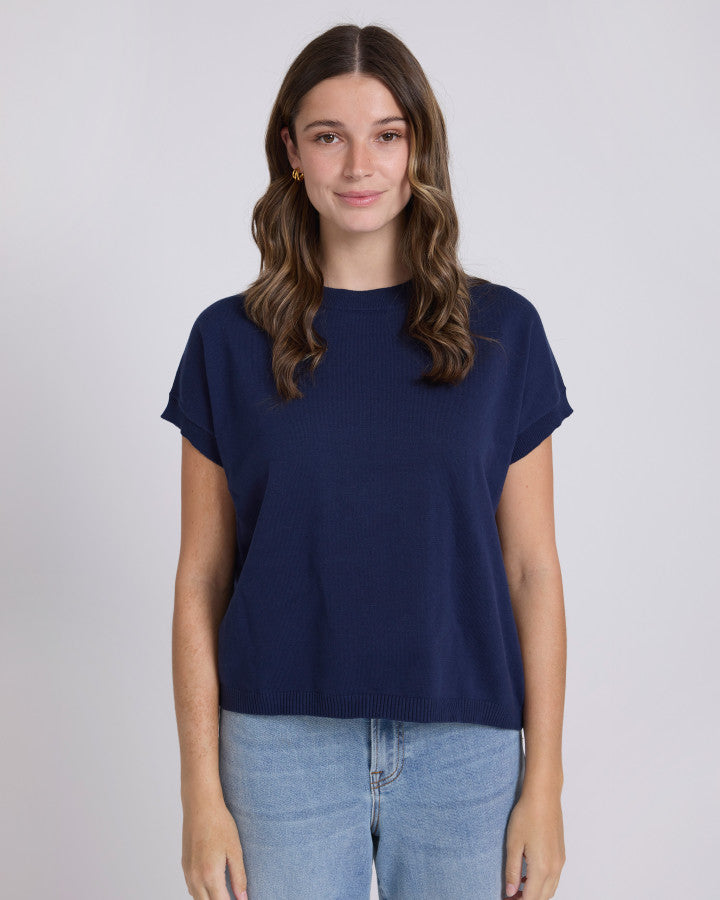 Gwen Tee by Stella + Gemma - Navy