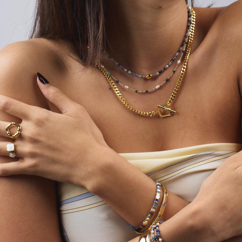 Hariette ring by Zafino - Pearl and Mother of Pearl