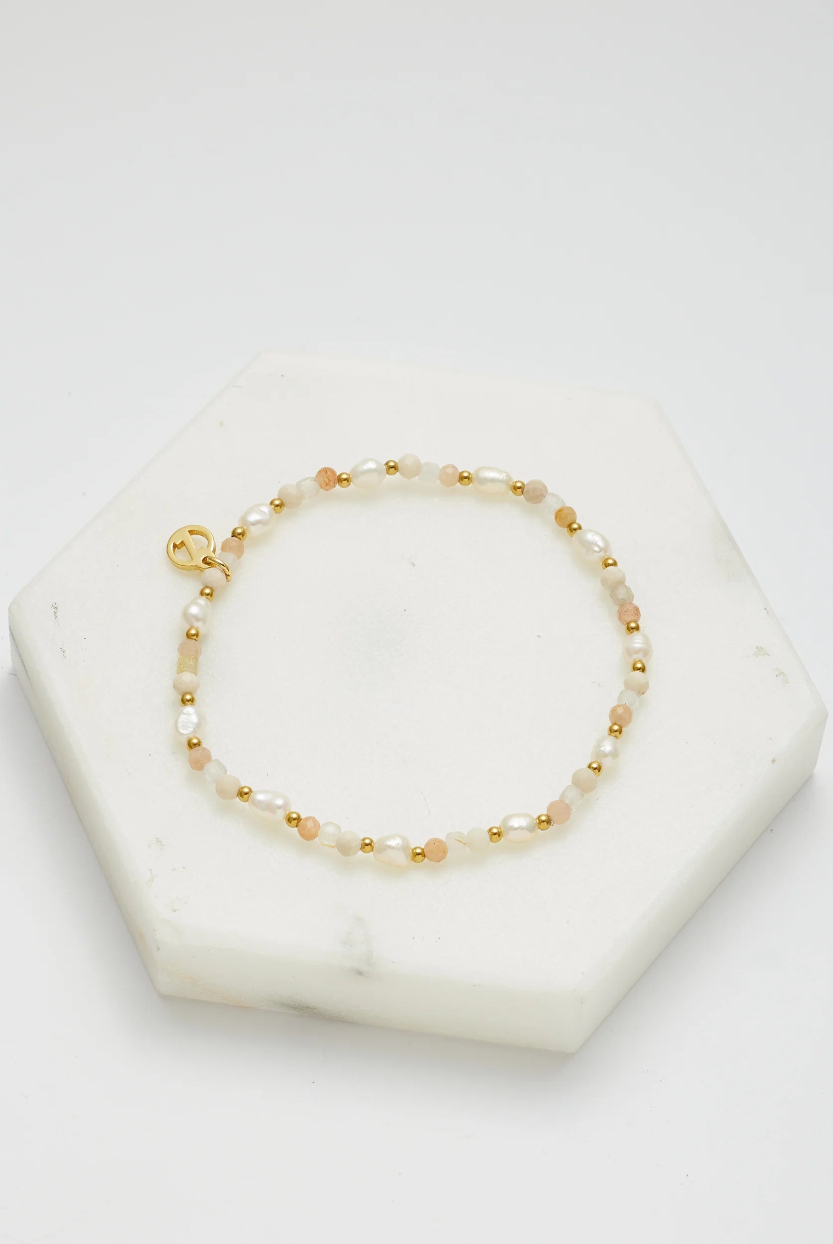 Harlow Bracelet by Zafino- Blush