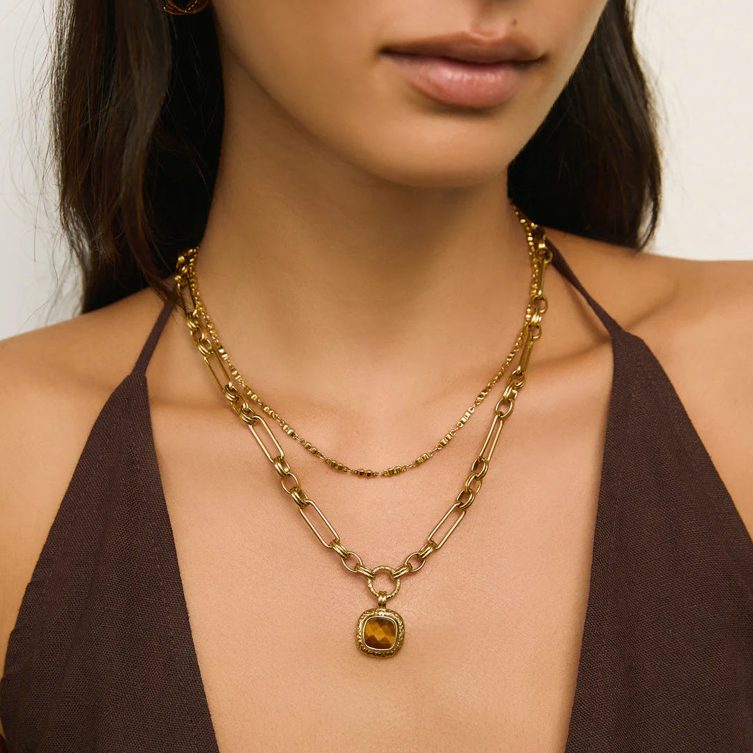 Mason Necklace - Tigers Eye by Arms of Eve