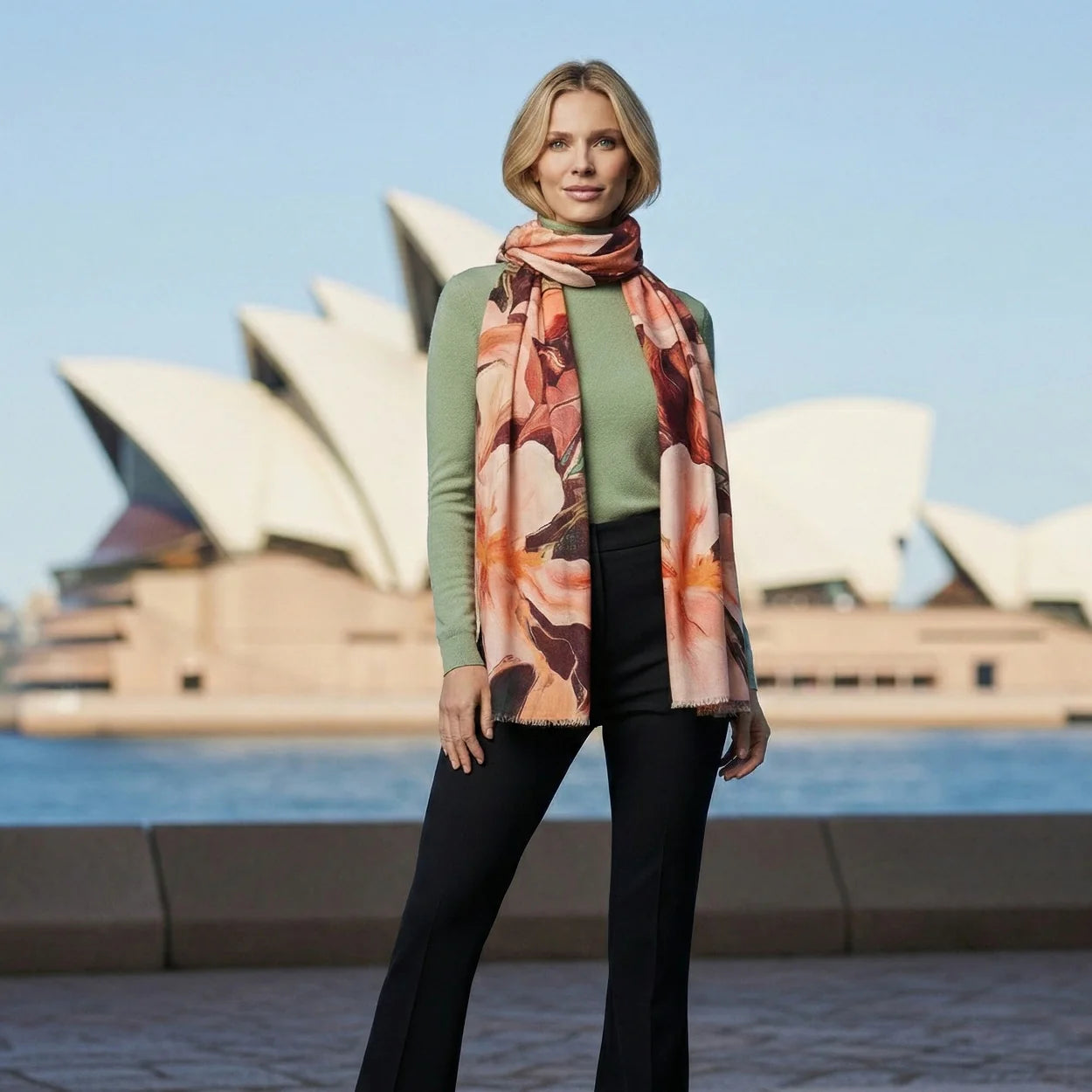 Imogen Cashmere Scarf by The Scarf Company