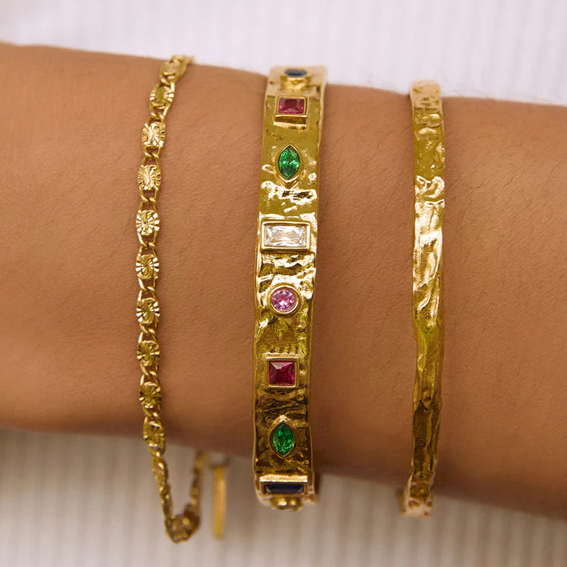 Isabella Gold Cuff by Arms of Eve