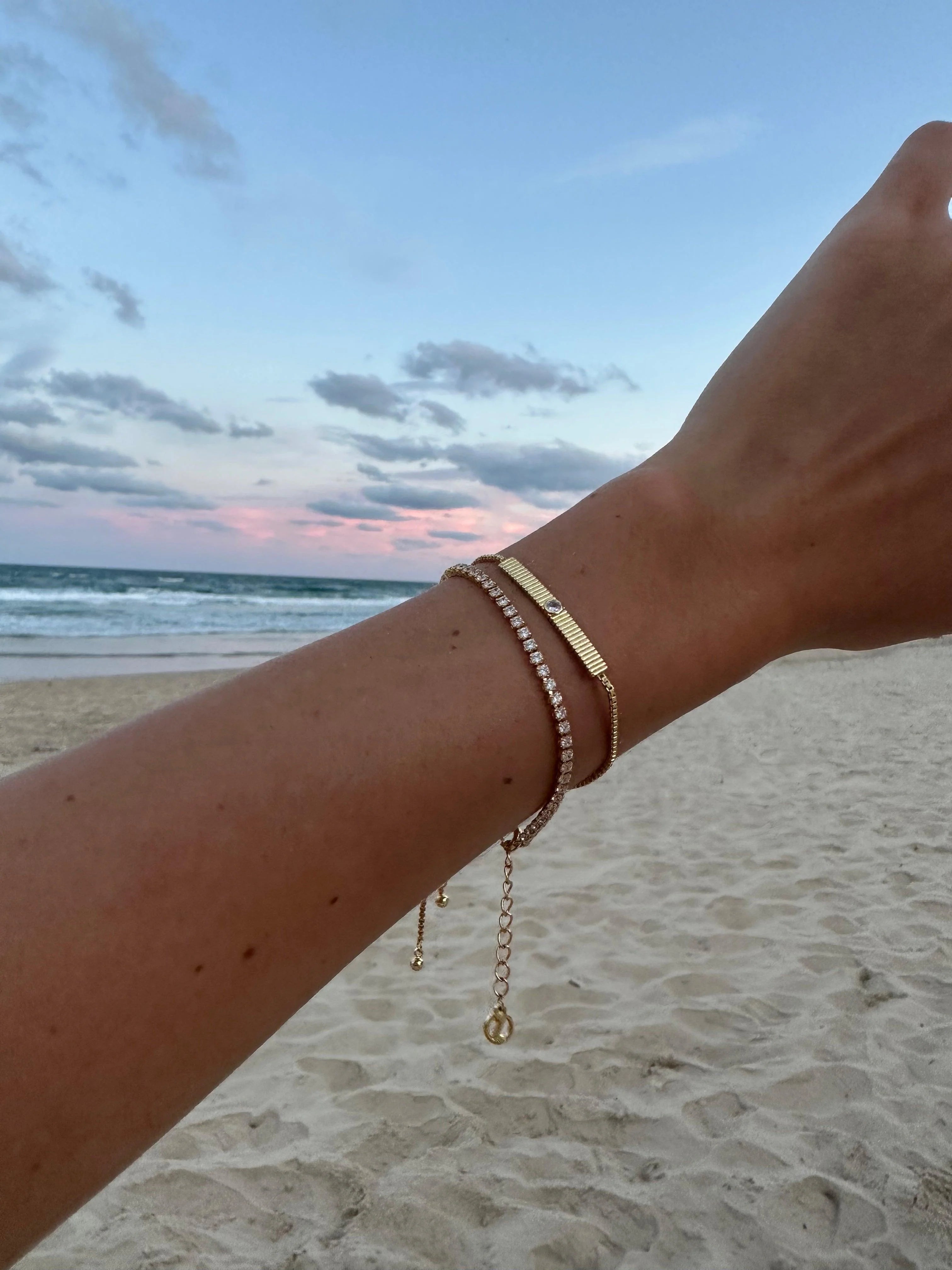 Isla Tennis by Zafino- Gold