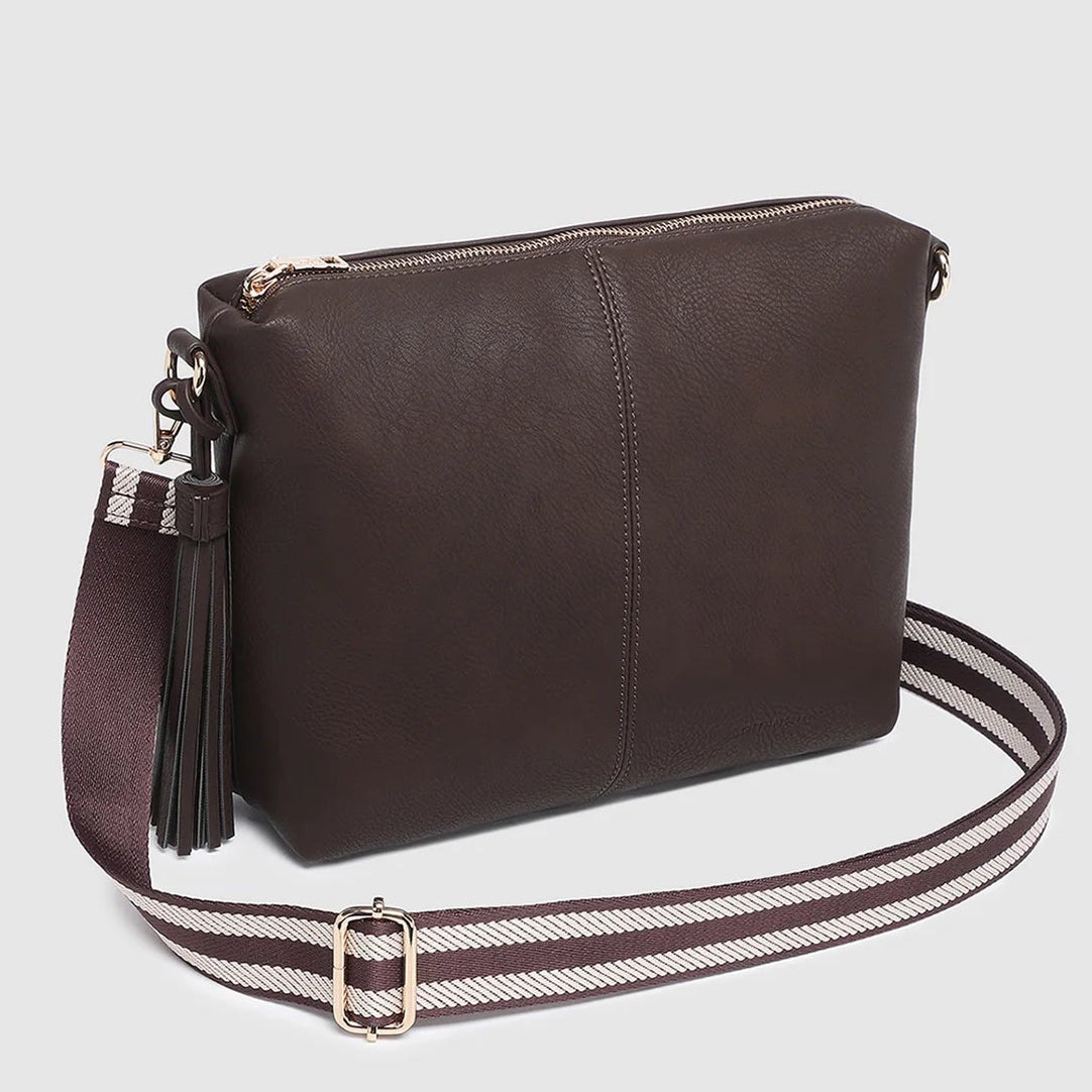 Daisy Stripe Crossbody Bag by Louenhide