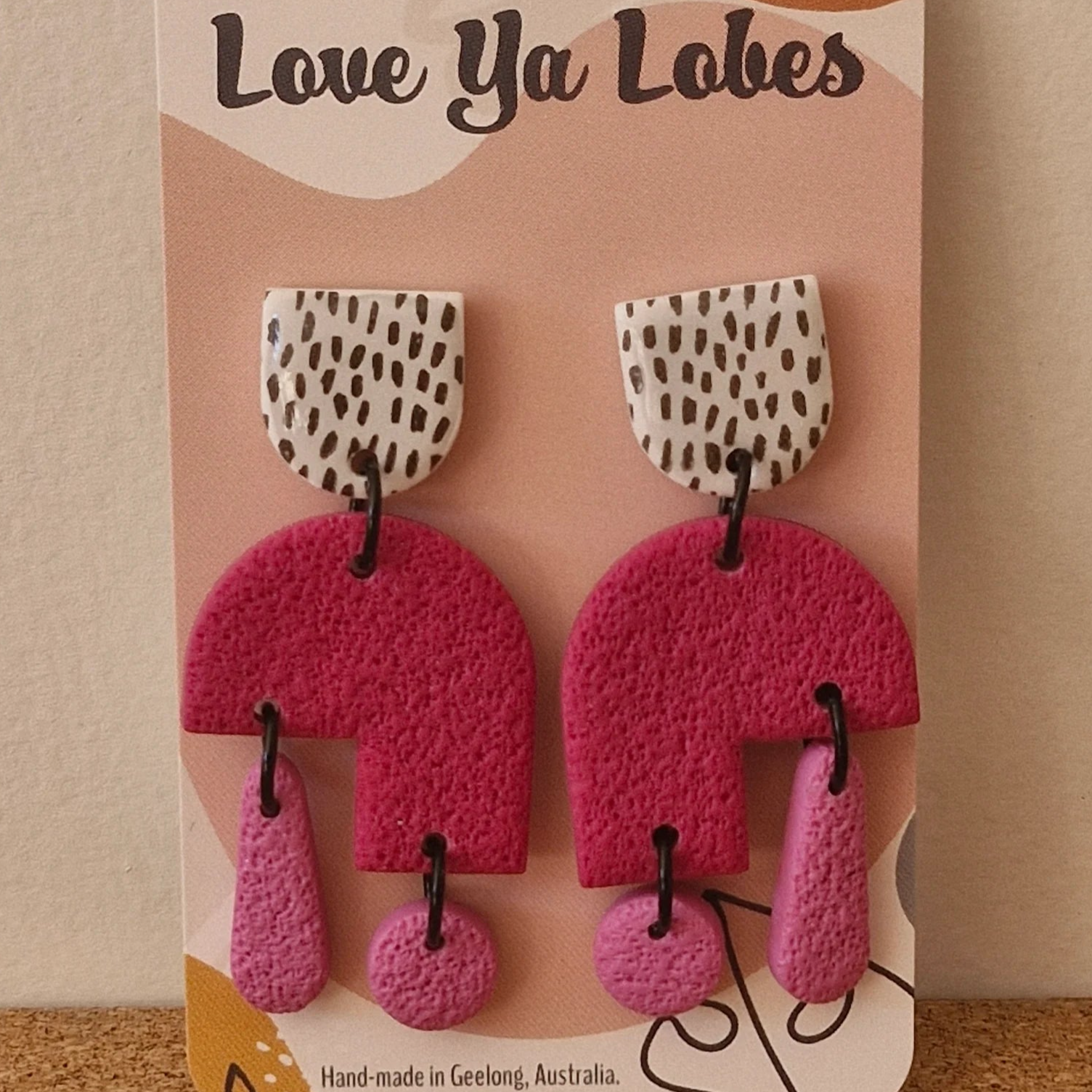 Jade Statement earrings by Love Ya Lobes