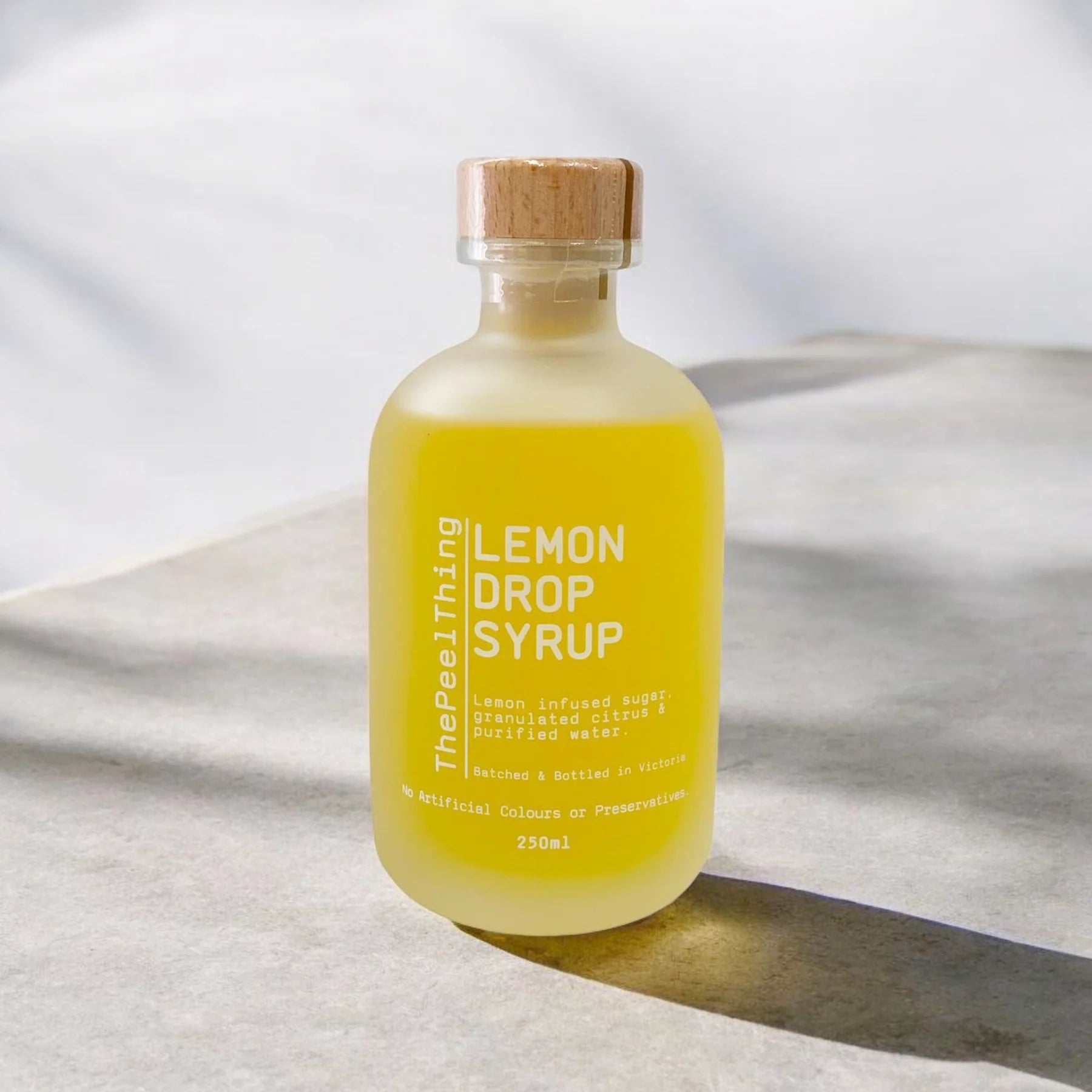 Lemon Drop Syrup by The Peel Thing