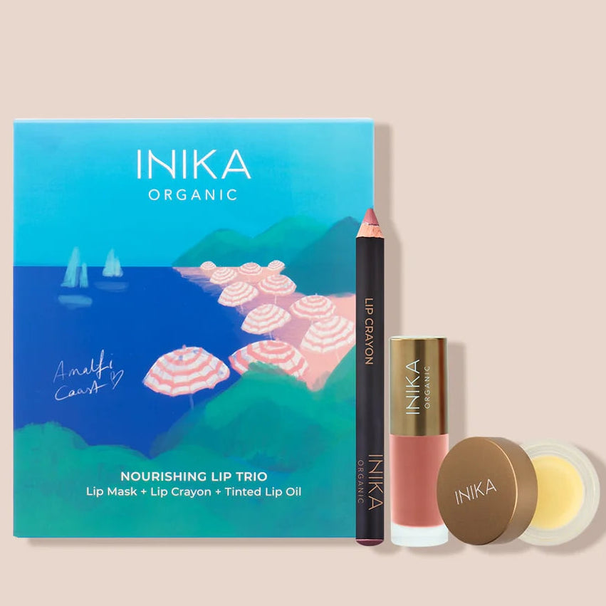 INIKA Organic Nourishing Lip Trio