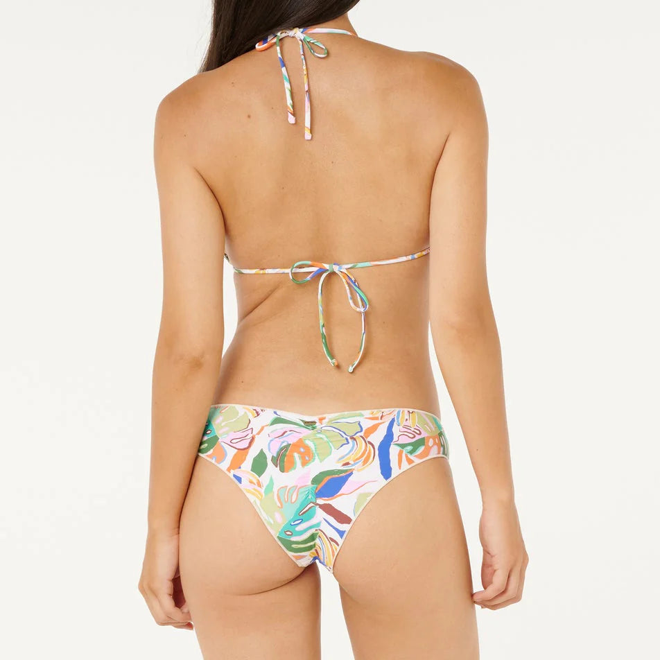 Sunset Luau Cheeky Coverage Bikini Bottom by Rip Curl