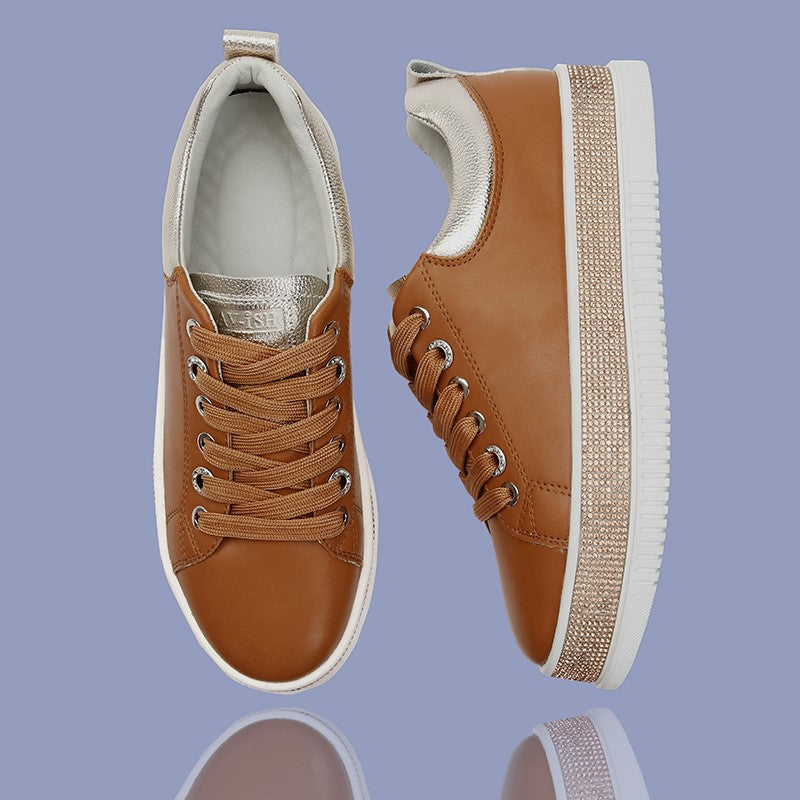 Lux sneaker by LaVish - Tan