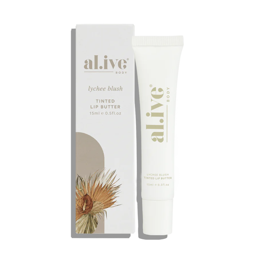 Tinted lip butter by Al.ive - Lychee Blush
