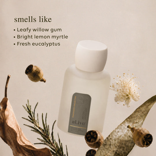 Room spray Willow Gum & Lemon Myrtle by Al.ive
