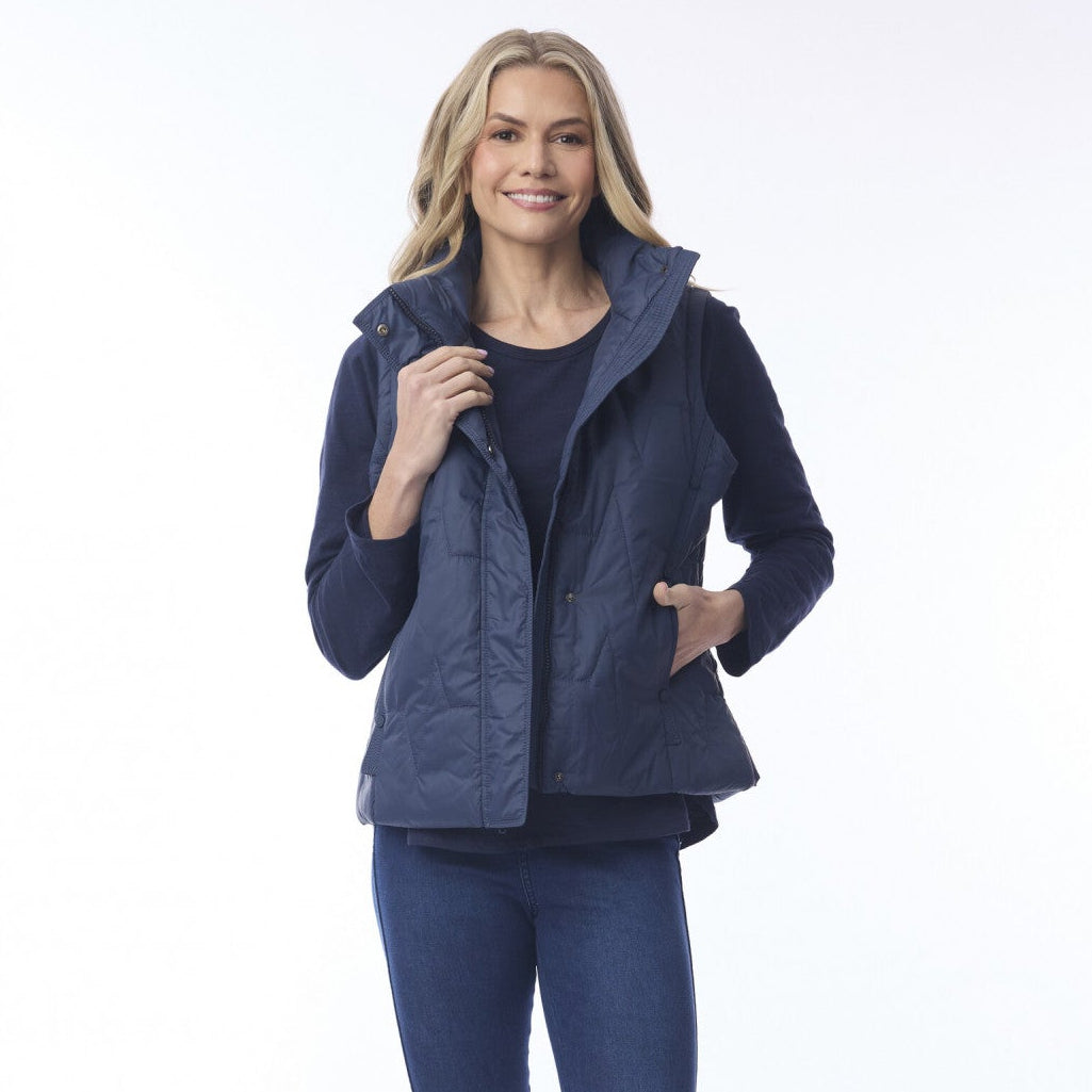 Sleeveless Puffer vest by Orientique