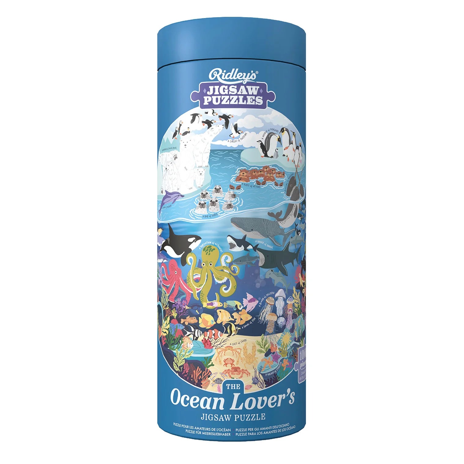 Ridleys Ocean Lover's Jigsaw Puzzle 1000pcs by Isalbi