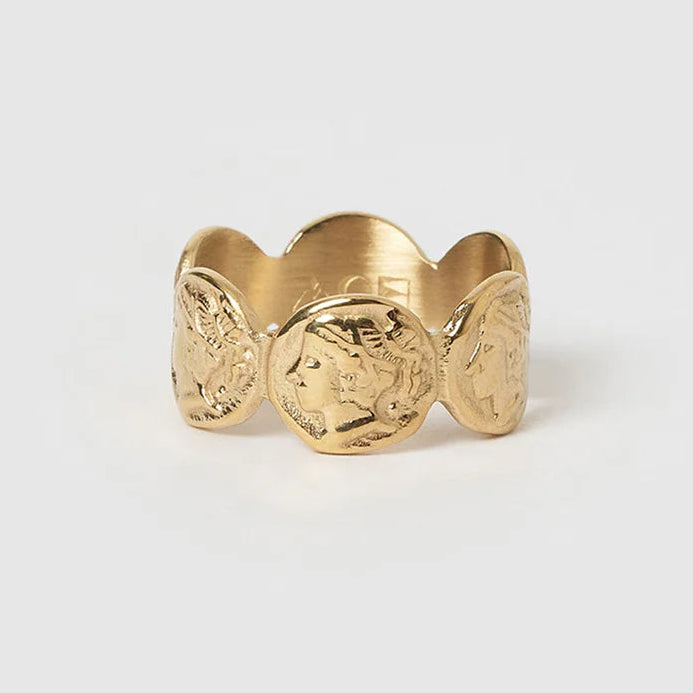 Oscar Gold Ring by Arms of Eve