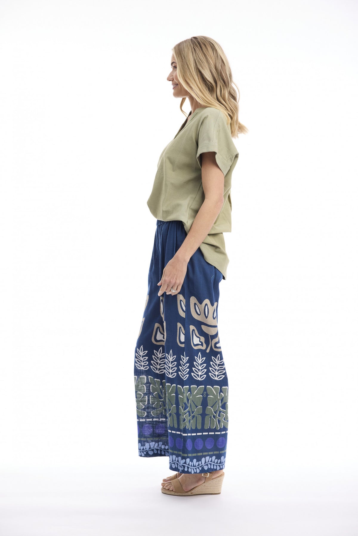 Liberte Blue Pant by Orientique