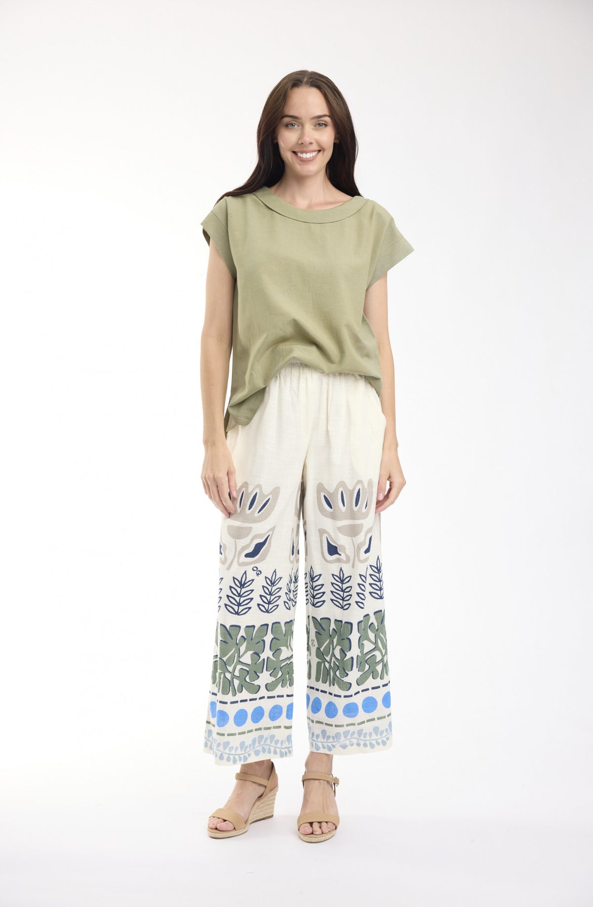 Liberte White Pant by Orientique