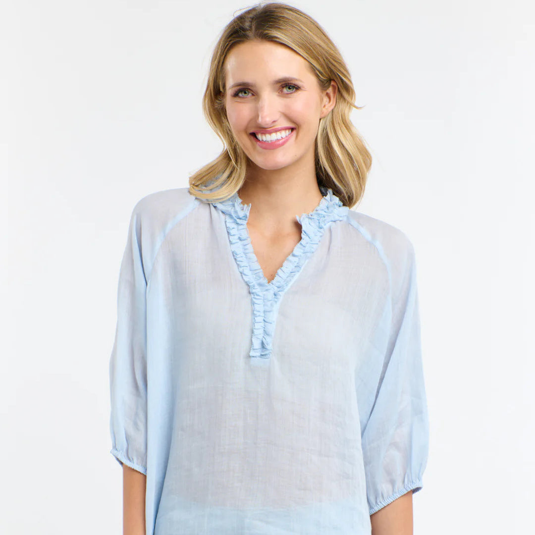 Cha Cha Frill Blouse by 365 Days