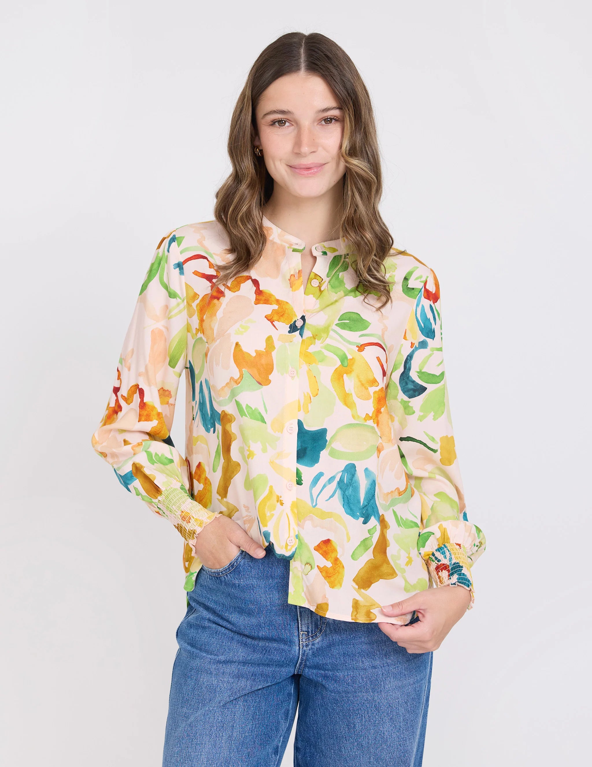 Philly Blouse by Stella + Gemma- Through the Seasons
