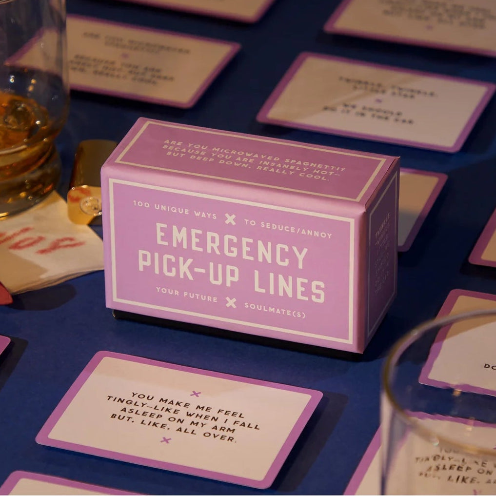Brass Monkey Emergency Pick-up Lines by Isalbi