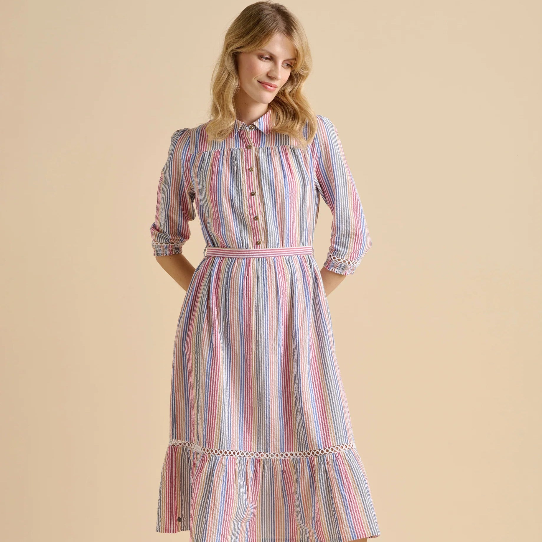 Pier Midi Dress by Brakeburn