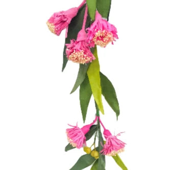 Paper flower light by Nibbanah - Pink Eucalyptus flower