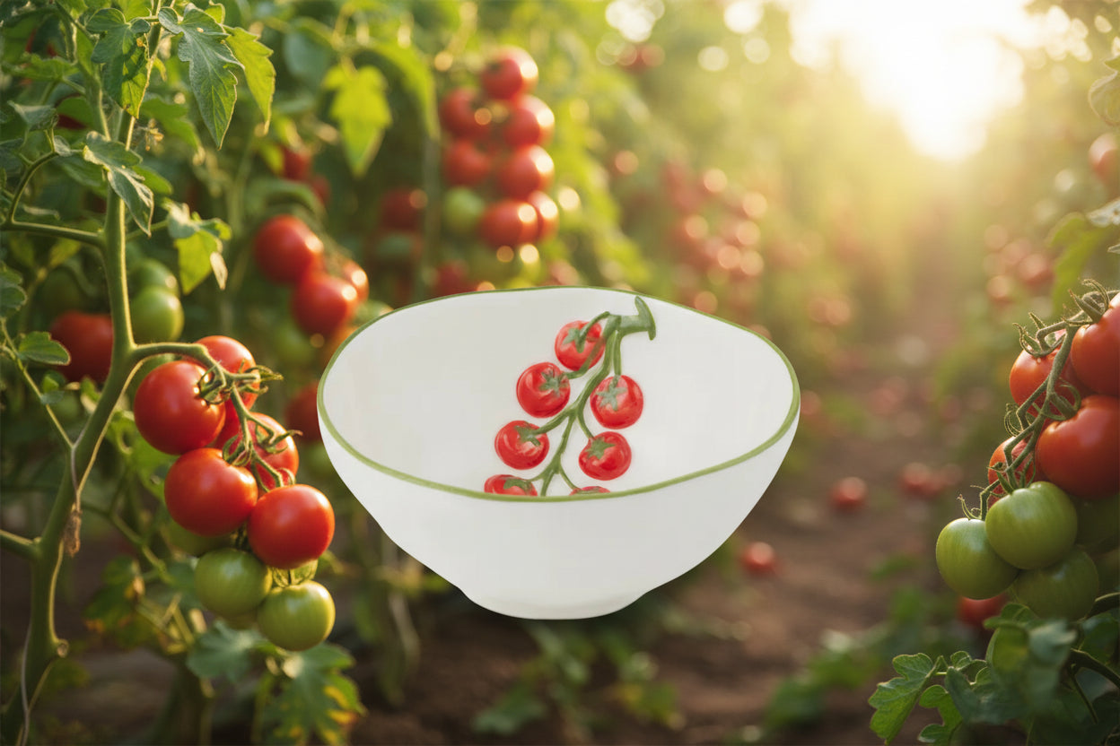 Pomodoro ceramic bowl 13x12x6cm by Coast to Coast