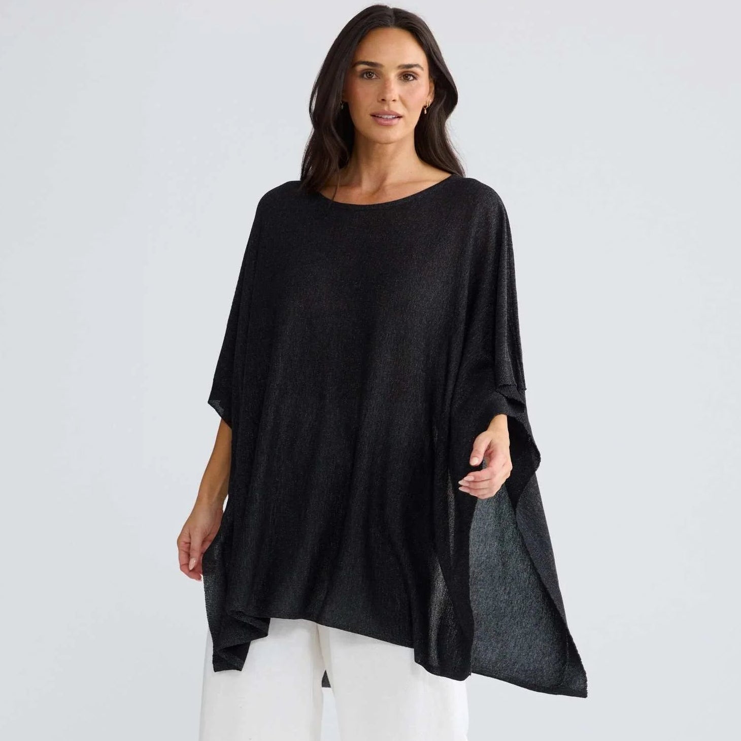 Pristine Cape by Brave & True - Black with Silver