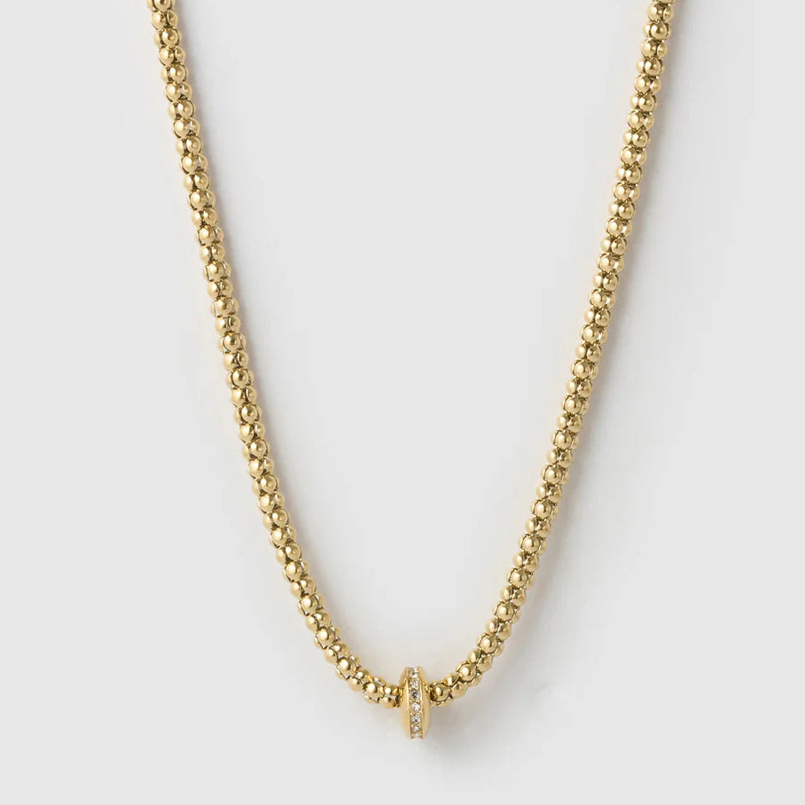 Queenie Gold Necklace by Arms of Eve
