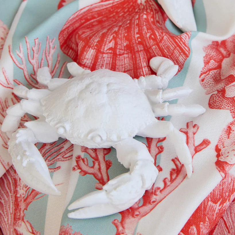 Small white crab by Holly and Ivy