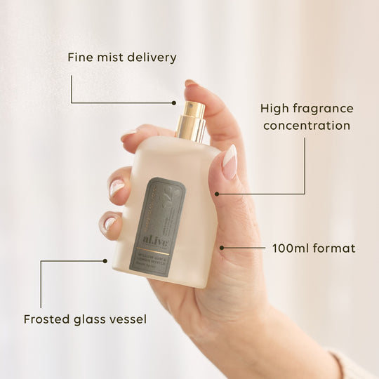 Room spray Willow Gum & Lemon Myrtle by Al.ive