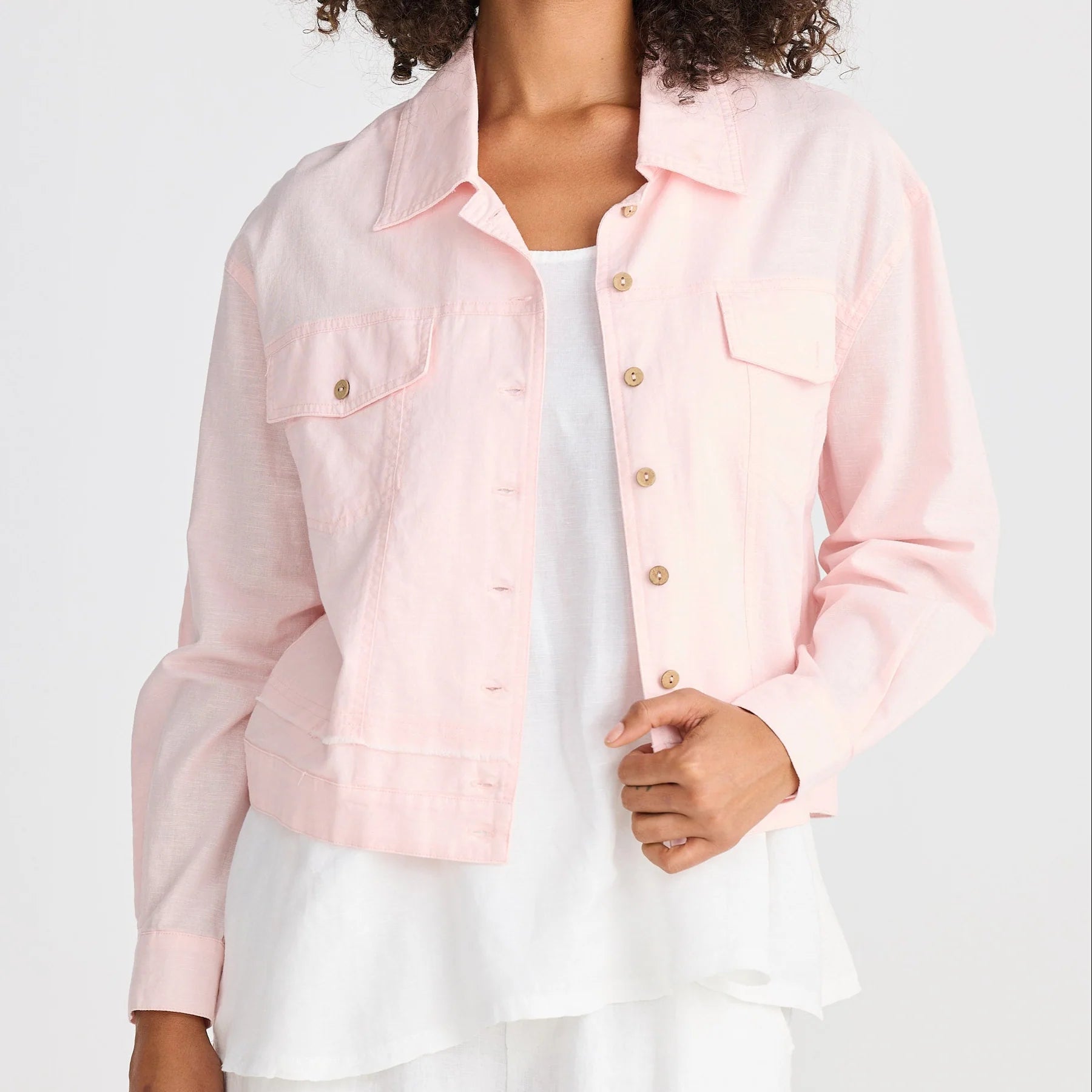 Roam Jacket by The Shanty - Pink