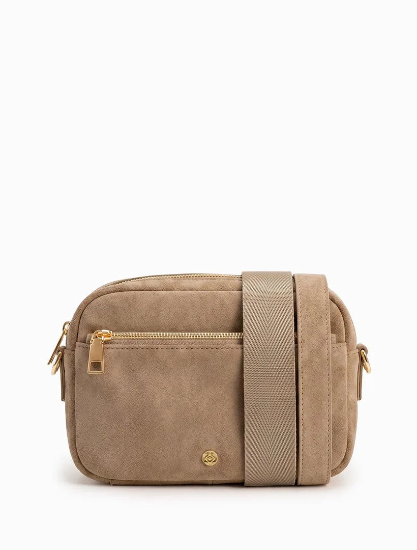 Ruby London Eco Suede Cross body Bag by Zjoosh