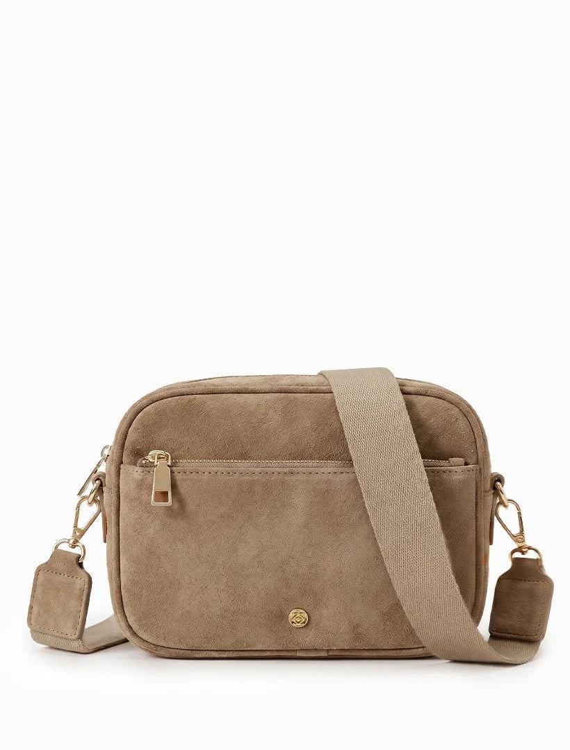 Ruby London Eco Suede Cross body Bag by Zjoosh