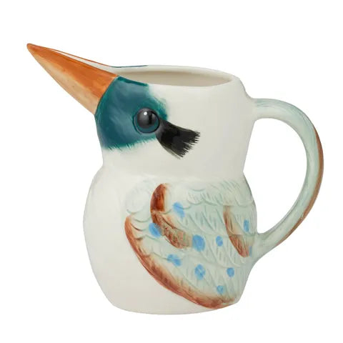 Russel Ceramic Jug 21.5x13x20cm Multi by Coast to Coast