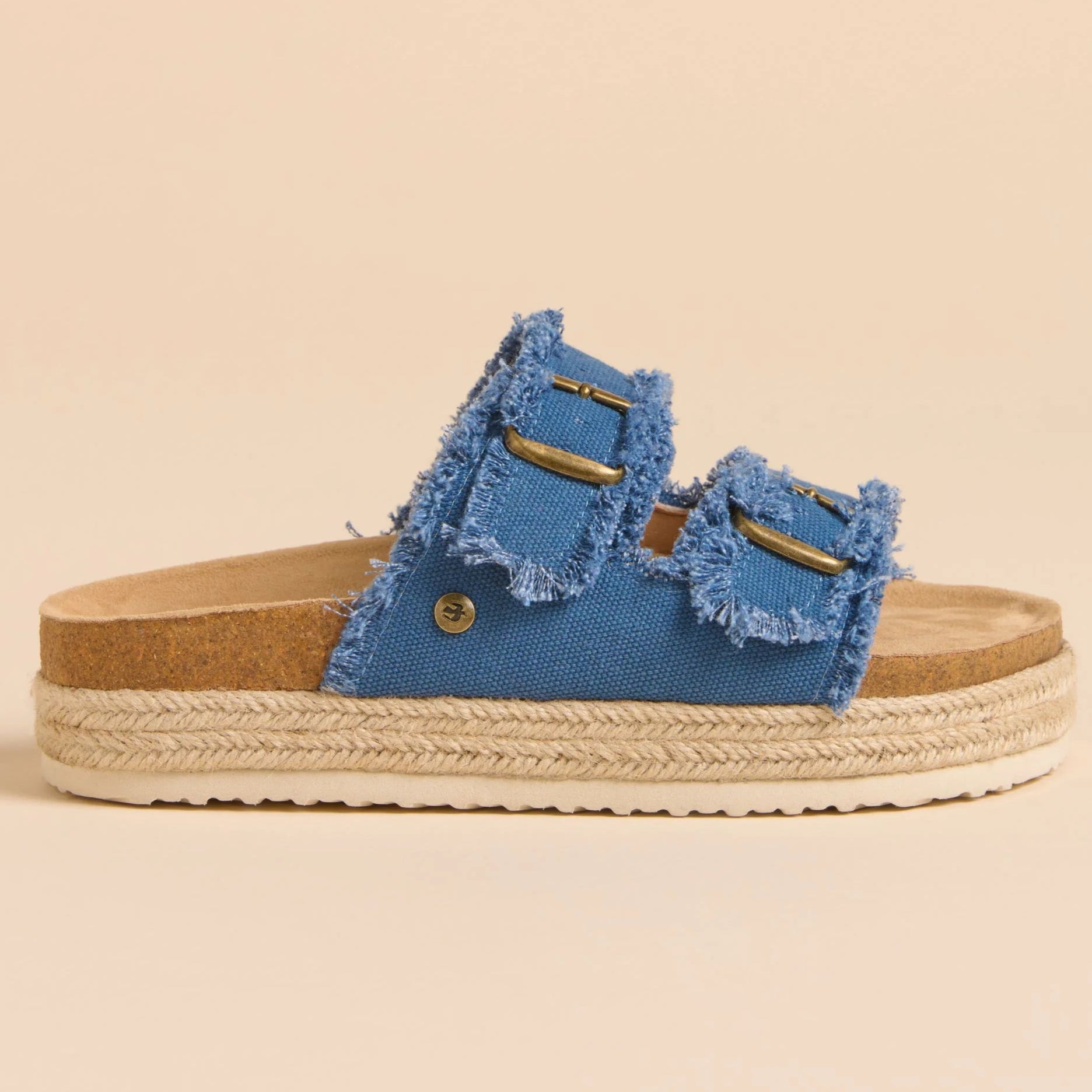 Denim Platform Sandal by Brakeburn