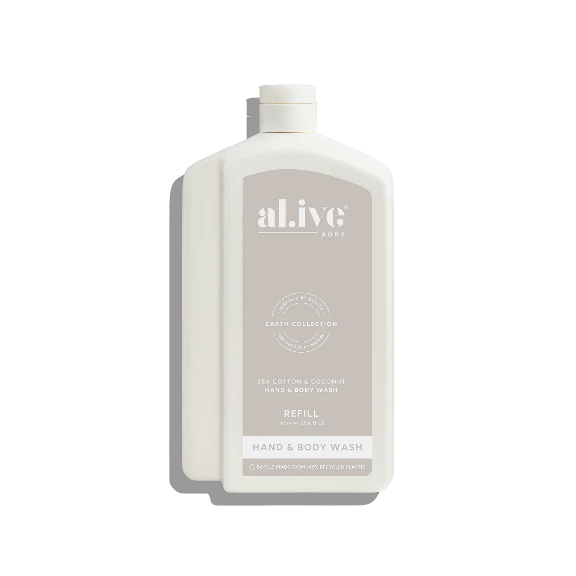 Sea Cotton and Coconut bodywash refill by Al.ive