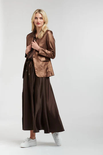 Shine Your Way Blazer by 365 Days - Copper